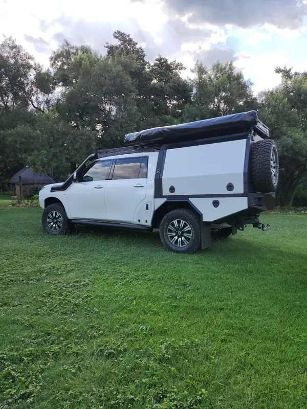 Completed Land Cruiser 200 Series cab conversion