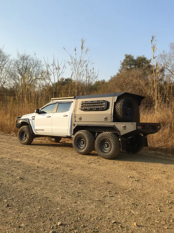Six by six Land Cruiser conversion
