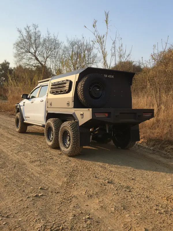 Six by six conversion with an All In 4x4 tray