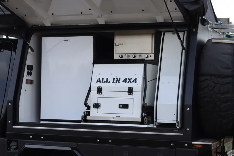 All In 4x4 canopy interior fitout